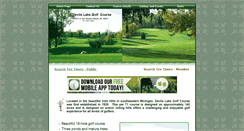 Desktop Screenshot of devilslakegolfcourse.com
